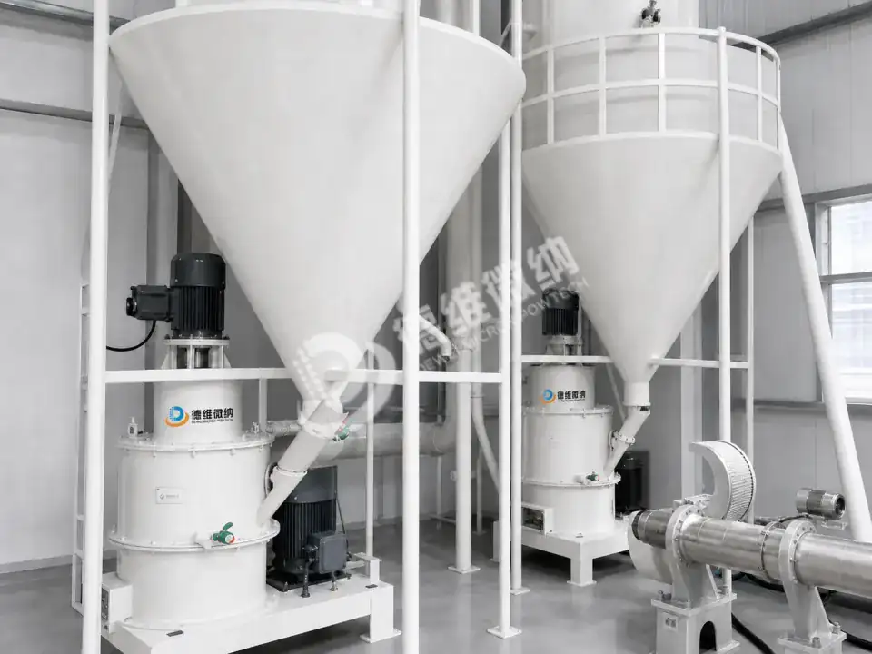 Protected mechanical grinding system for sensitive powder